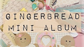Gingerbread Mini Album using Temu dies (requested) #satmornmakes