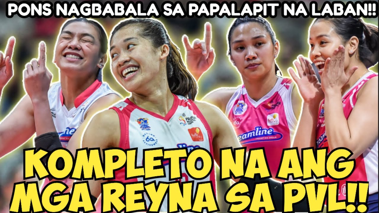 PONS NAG BABALA SA PAPARATING NA PVL AFC!! CREAMLINE QUEENS KOMPLETO NA AT HANDA NA SA LABAN!!