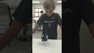 The Nuts and Bolts of Robots camp scribble bot  #science #summercamp #madscience #robotics
