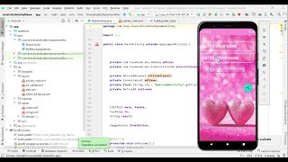 Love Calculator app in Android Studio screenshot 4