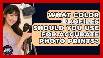 What Color Profiles Should You Use For Accurate Photo Prints? - Image Review Studio