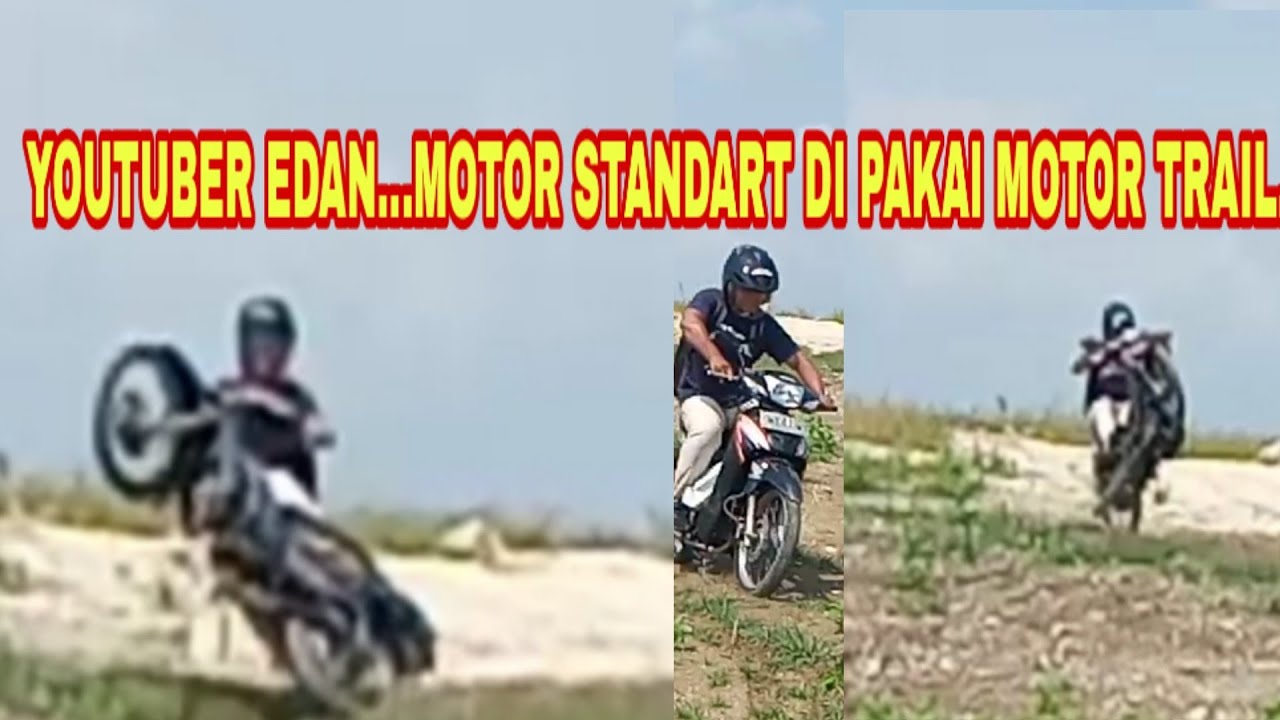 Honda Supra 100 cc Standar Jadi Motor  Trail  Dadakan 