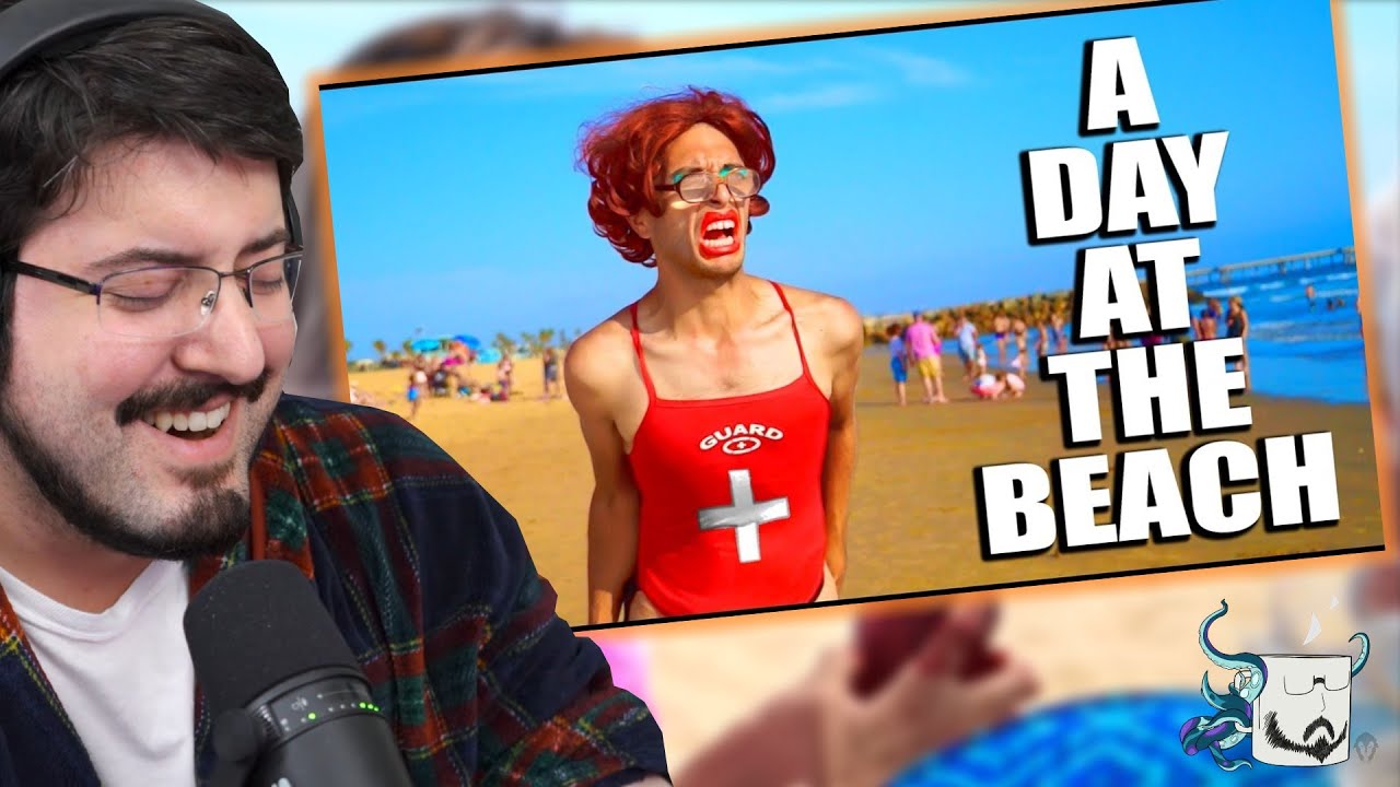 Brandon Rogers at the Beach