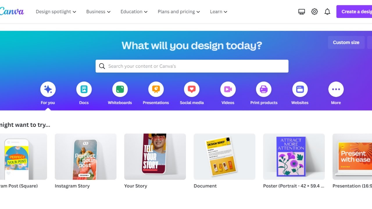 How to use Canva for beginners | Canva Full Tutorial 2024 - YouTube
