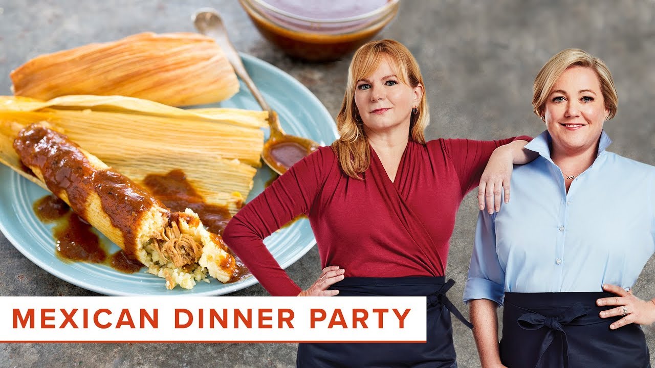 Learn to Make Tamales with Red Chicken Chile Filling & Chorizo and Potato Tacos | America