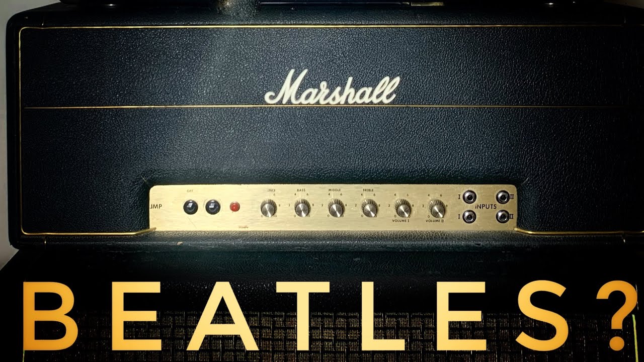 Watch Can a Marshall Super Lead sound like BEATLES? on YouTube Watch Can a Marshall Super Lead sound like BEATLES? on YouTube