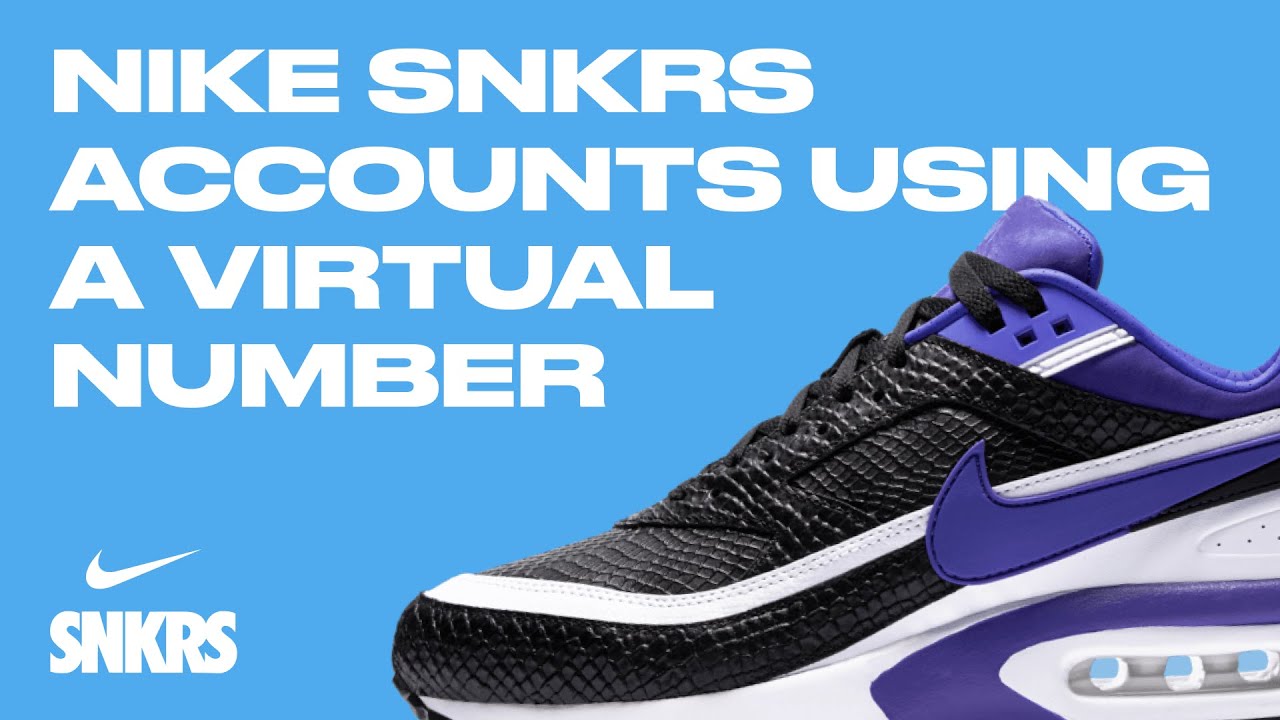 perdonar Presunción Estable Multiple Nike SNKRS Accounts using a virtual phone number | Nike SNKRS  Account Generator - YouTube