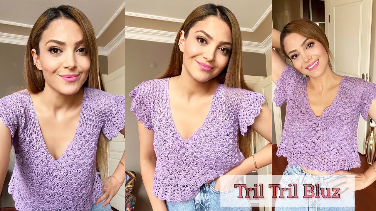 Вяжем летнюю кофточку трель трель 😇🌸