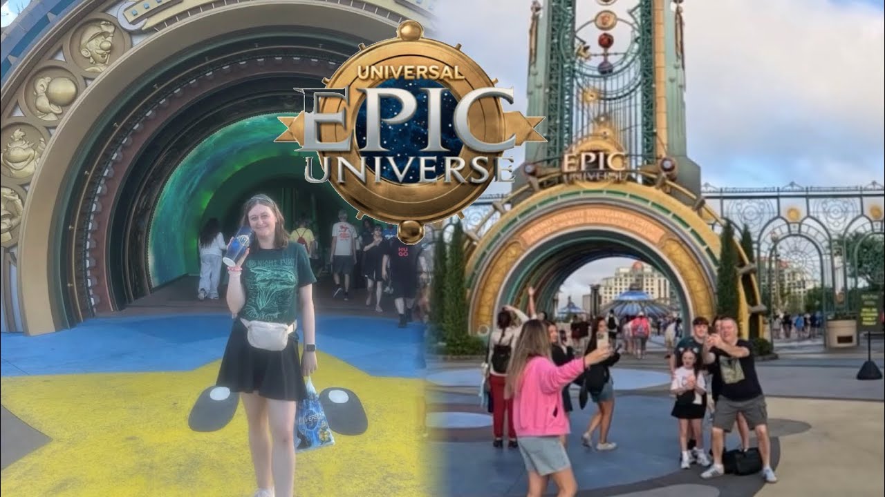 First time going to Epic Universe (Vlog)