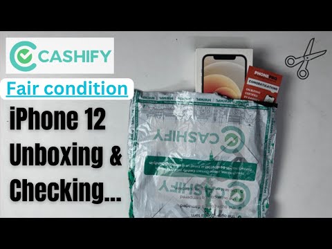Cashify Refurbished iPhone 12 (Fair Condition) Unboxing and Review 🔥