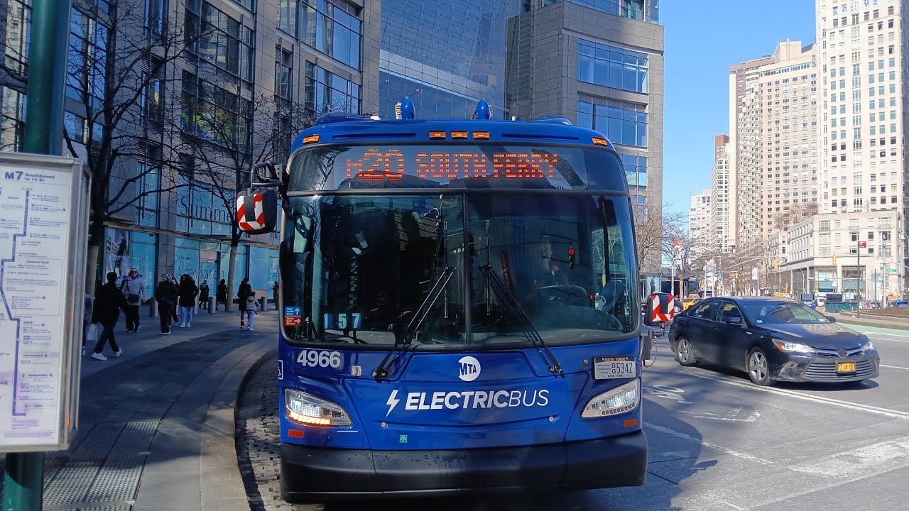 MTA BUS: 476 Subs Special Bus action in Midtown/Downtown Manhattan ...