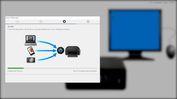 Connecting the printer and a computer - 4/4 (Windows) (TS6100 series)