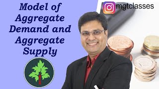 Model of Aggregate Demand and Aggregate Supply in Hindi