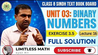 Class 8 Ex 3.6 |Unit 03 Number System| Add, Subtraction &amp; Multiplication Of Octal Numbers Lecture 16