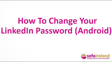 How to change your LinkedIn password (Android)