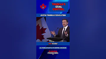 Trudeau's Goal. Control.