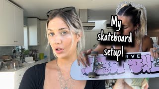 LA | What some of my skateboarding days look like + My skateboard setup