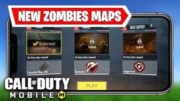 NEW COD MOBILE ZOMBIES MAPS RELEASE (TRANZIT, TOWN, FARM) - Call of Duty Mobile Zombies Mode