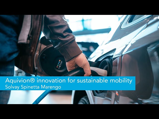 Watch Aquivion® innovation for sustainable mobility - Solvay Spinetta Marengo on YouTube.