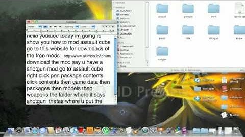 how to mod assault cube