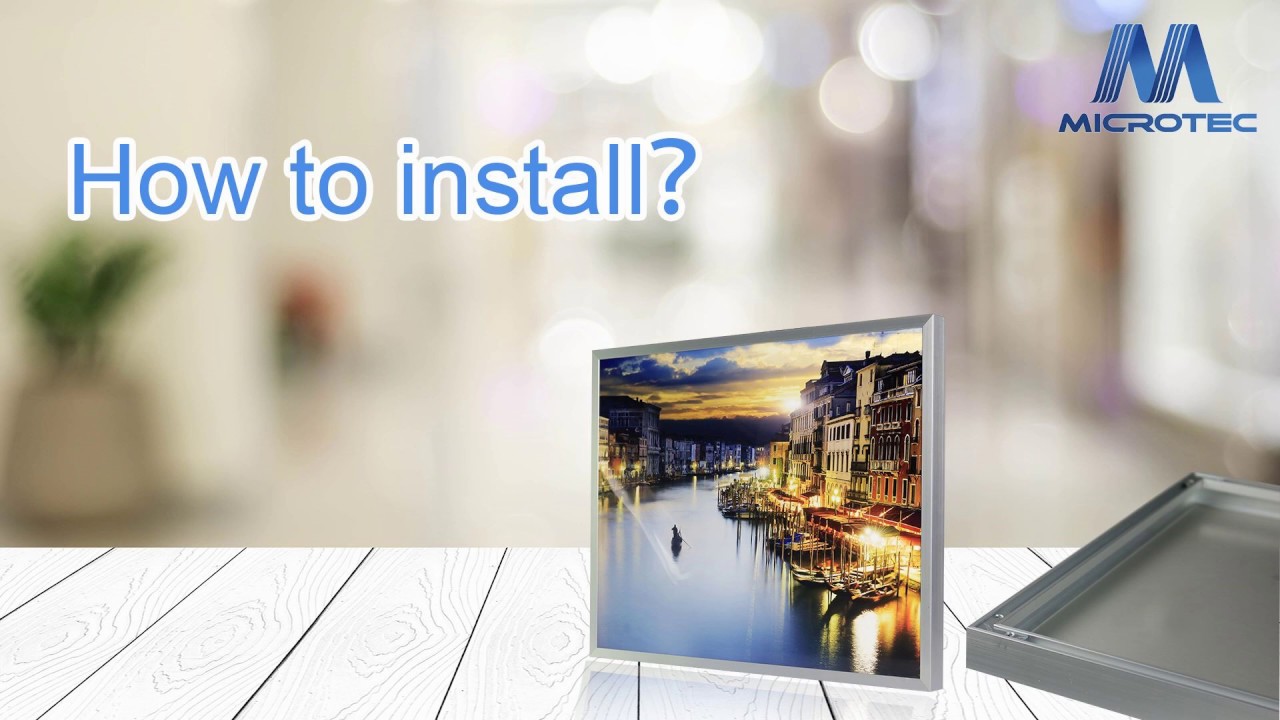 How to Assemble Plug-in Design Metal Frame --WunderBoard