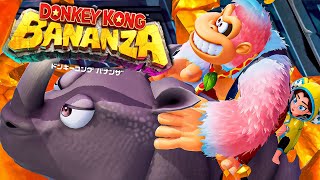 『ドンキーコング バナンザ』実況プレイ！