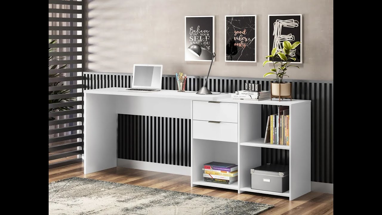Mesa para Computador Office NT 2060 Branco - Notável