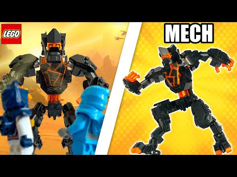 Creating Lego Cole's Epic Mech - Ninjago MOC!