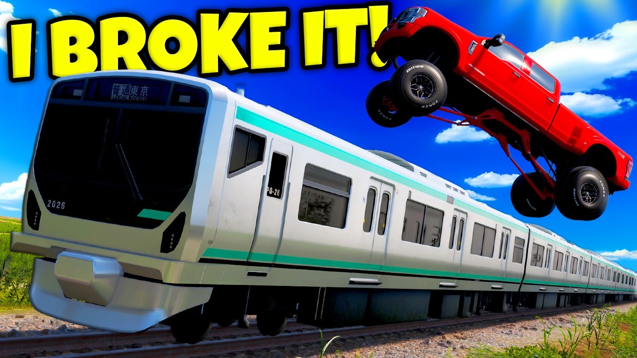 The Train BROKE Our Game in Forza Horizon 6!