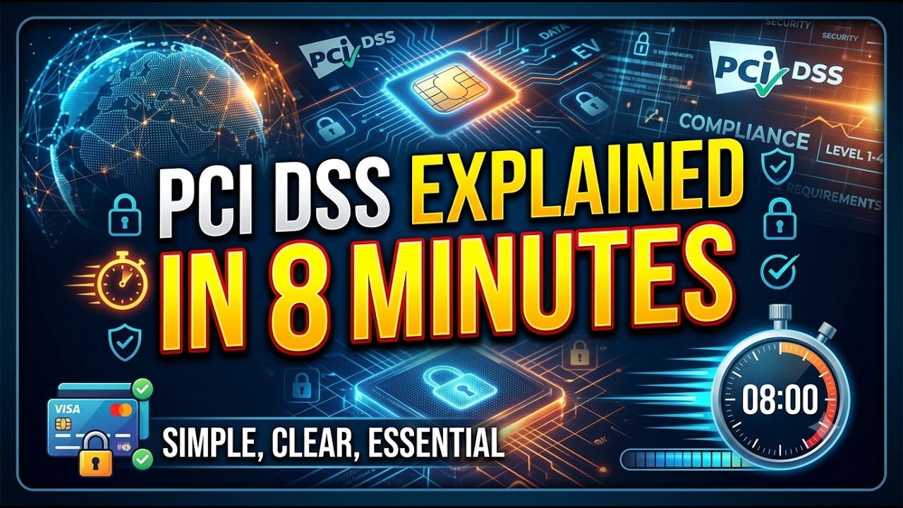 PCI DSS Explained In 8 Minutes - YouTube