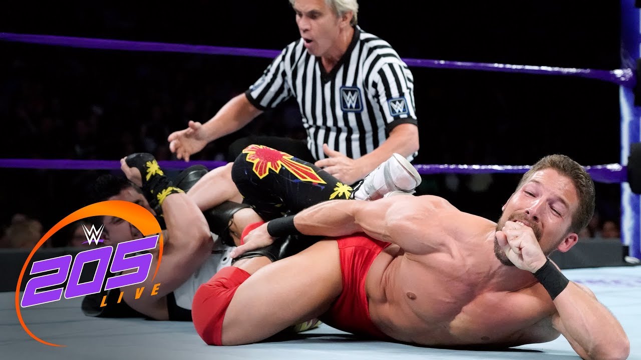 TJP lays waste to his scheduled opponent: WWE 205 Live, June 19, 2018