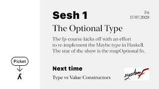 Haskell Maybe Type (Pt.1) | Sesh 1.0
