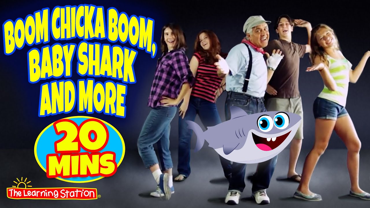 Baby Shark Dance Song Original Version ♫ Action & Camp Song