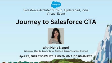 Journey to Salesforce CTA with Neha Nagori | Salesforce Architect Group Hyderabad | #HydArchitects