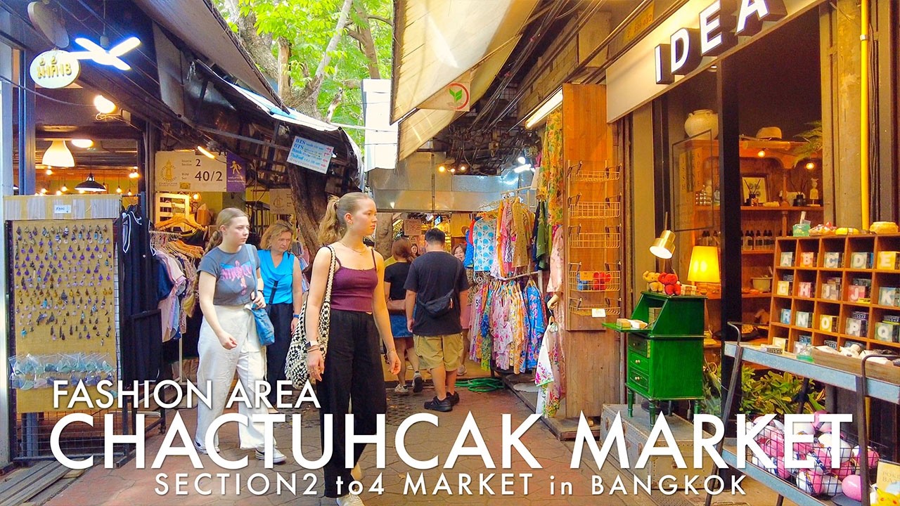 Walking Around Chatuchak Market Section 2–4 | Bangkok Weekend Market October 2025
