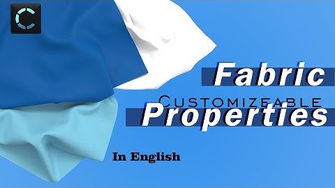 Create Custom Fabrics in CLO 3D | Properties Explained |English | Beginners Class 31 |Attire_ation |