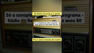 Zé Bettio Na Rádio Record Zyk 522 Am 1000 Khz São Paulo