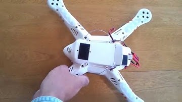 Mod of Walker QR X350 with LEDs and receiver switch