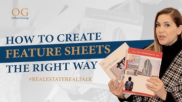 [HOW TO] Create FEATURE SHEETS the RIGHT WAY! | Real Estate Marketing Tips | Toronto Real Estate