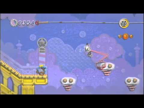 2P Kirby's Epic Yarn - Cloud Palace - 2P Kirby's Epic Yarn - Cloud Palace