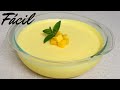 POSTRE SABOR MANGO CON SOLO 2 INGREDIENTES ı fácil ı sin horno