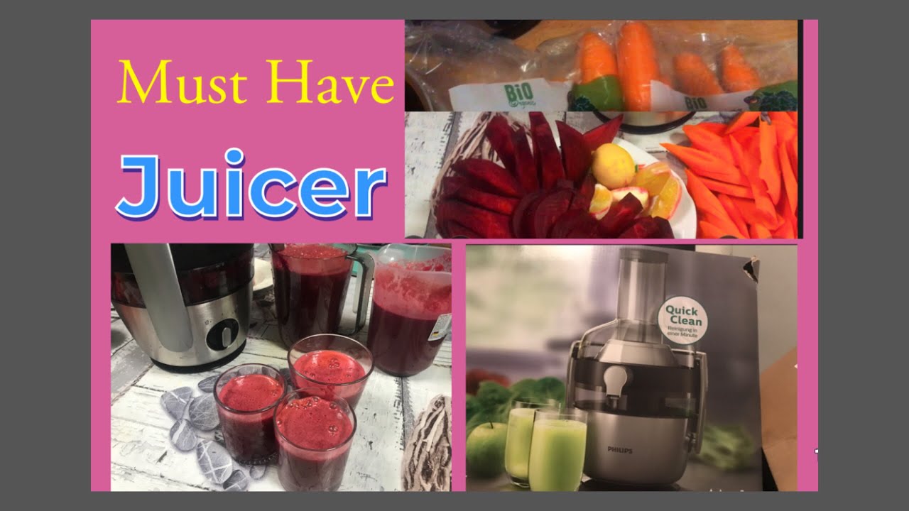 Unboxing/Review Philips Cold Press Juicer unboxing review YouTube