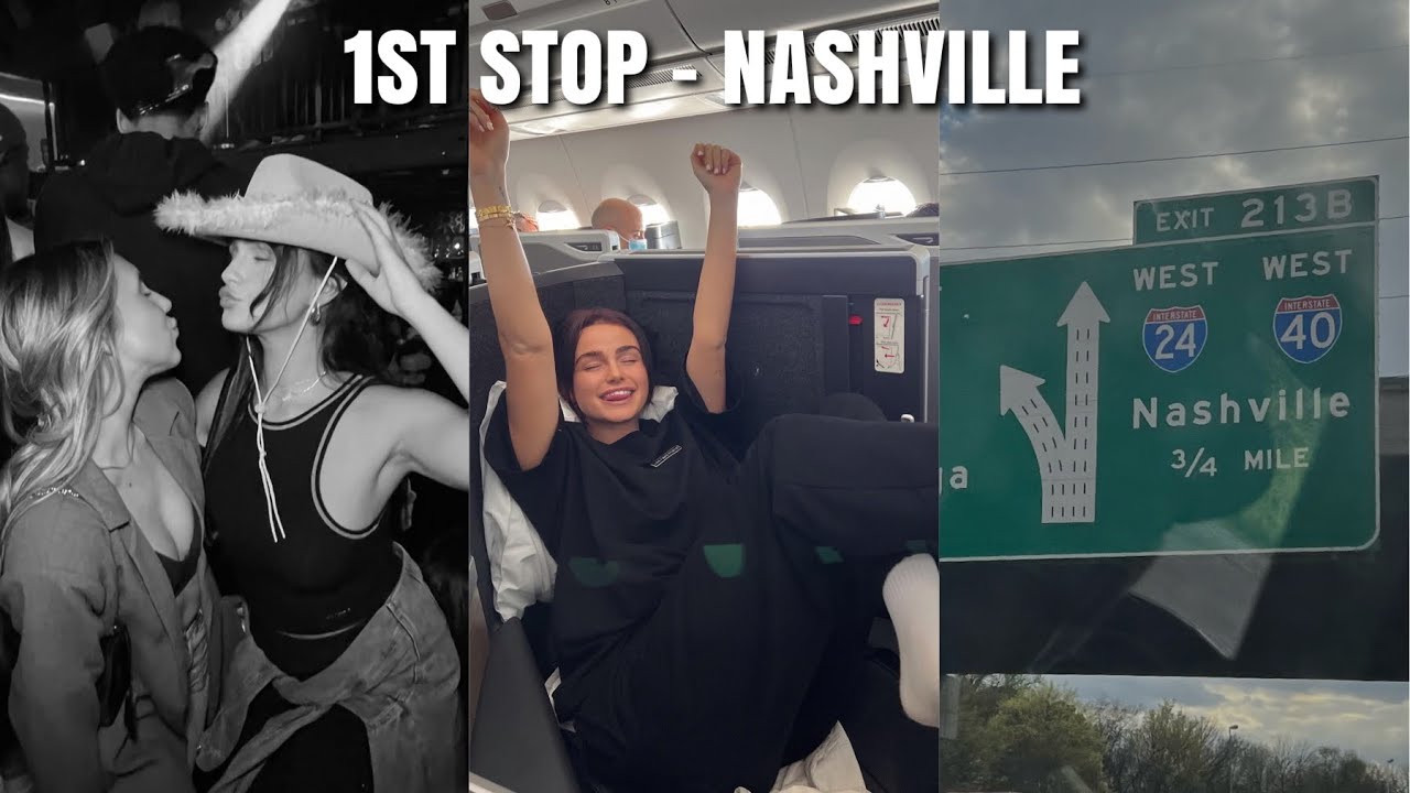 Nashville Vlog! The start of the trip of a LIFETIME!!! *meeting my favourite YouTuber🥲* YouTube