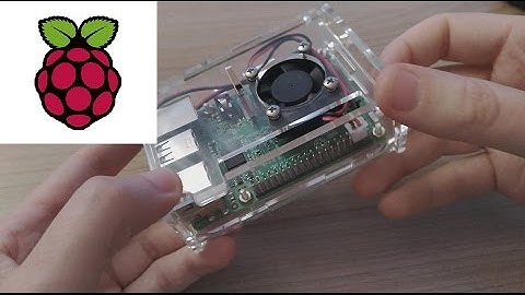 Raspberry Pi 3 - installation of heat sinks, acrylic housing and fan, measured temperatures
