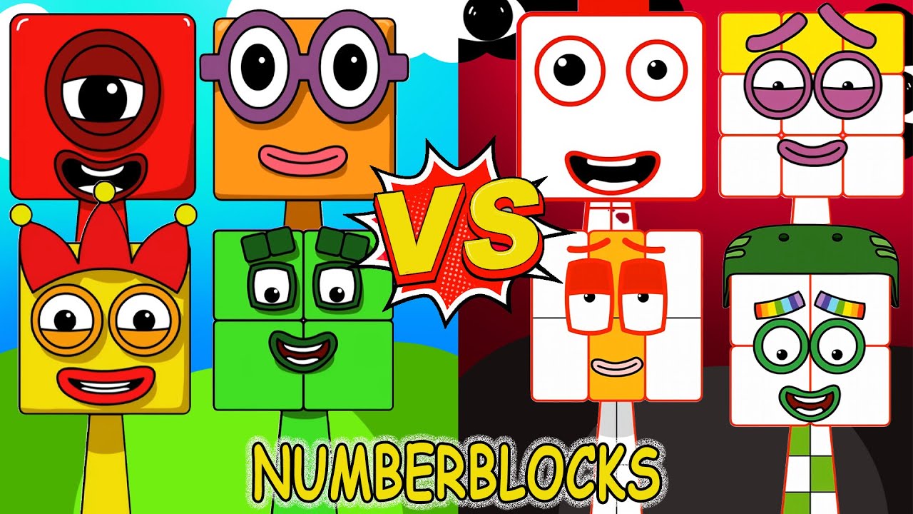Numberblocks Sprunki Evolution Show: Numberblocks Character Compilation | Animation