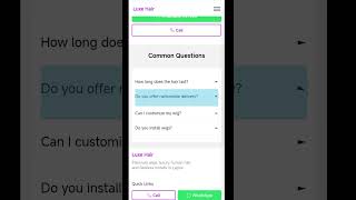 FAQ sections answers common questions quickly and clearly. Reach out for your own website.