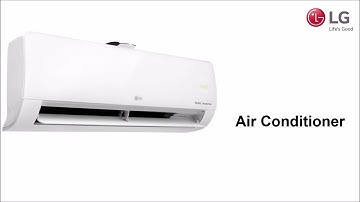 LG Split Air Conditioner: Auto Cleaning Function