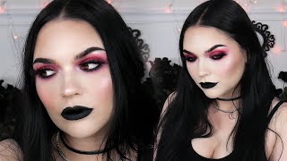 SMOKEY PINK GOTH GRUNGE