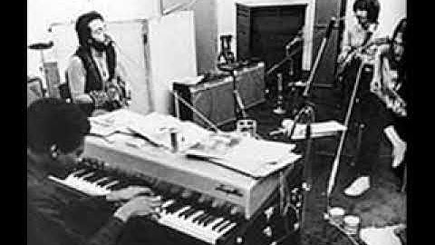 Billy Preston and The Beatles - Unless He Has a Song (edited from rehearsal)