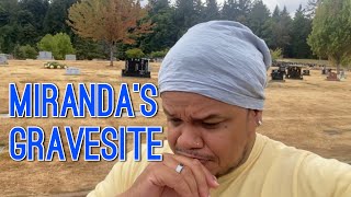 MIRANDA GADDIS: TEEN GIRL AND HER GRAVESITE. #memorialpark #catacomb #tombs #necropolis #gravesight